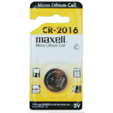 Blister 1 pila botón CR2016 3V Maxell